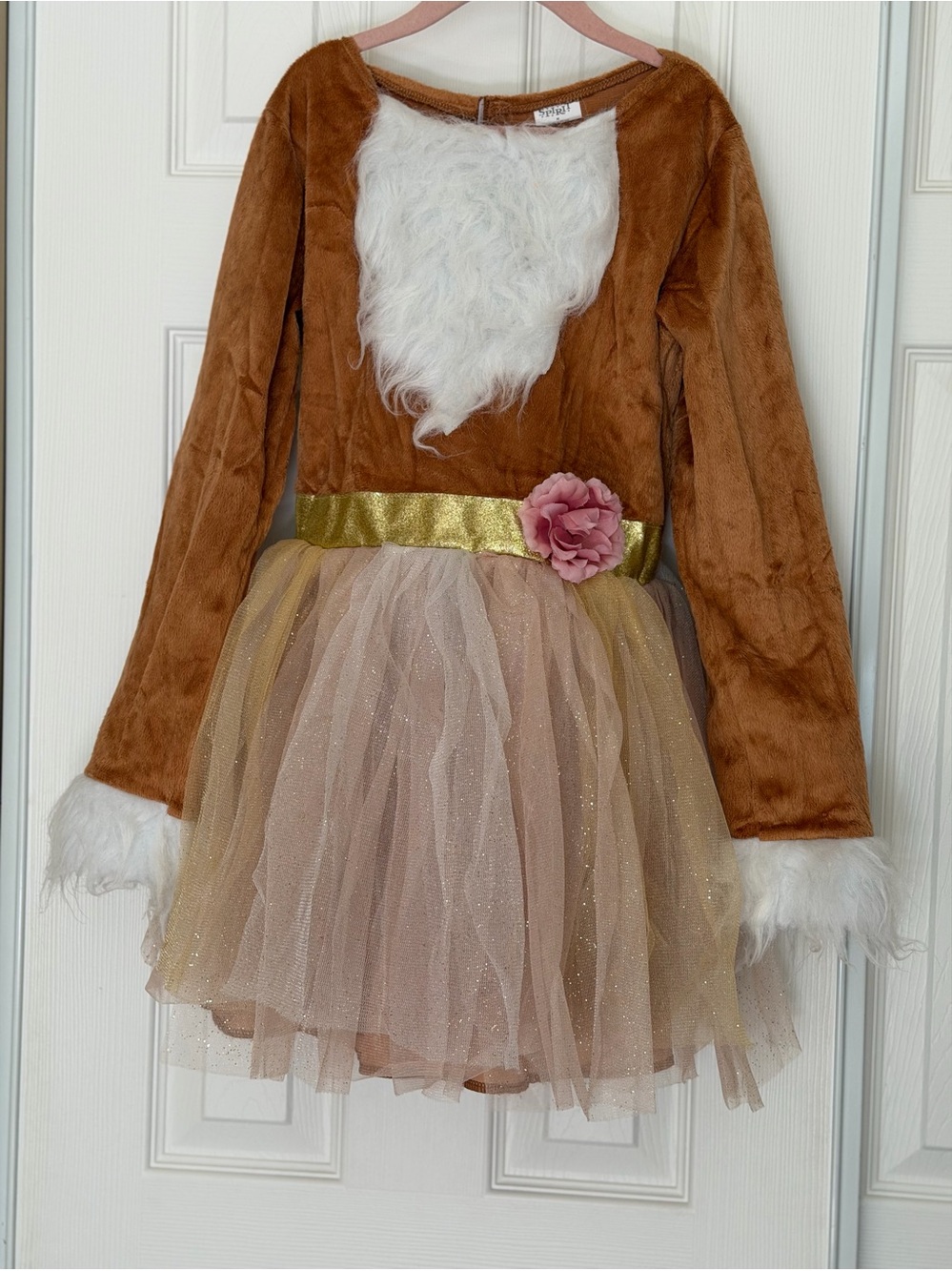 Spirit Shimmer Fox Costume Size M 8-10